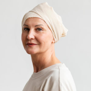 Blanco Primaveral - Turbante Oncologico