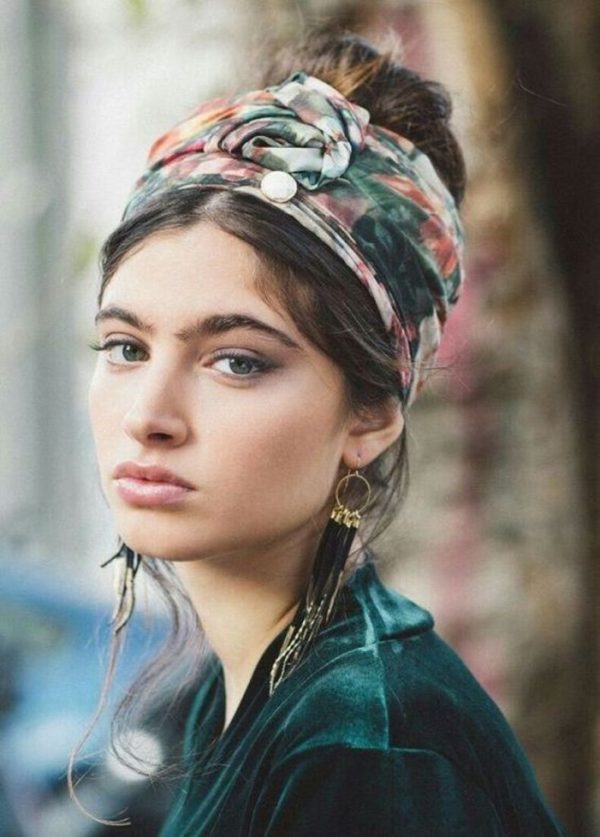 Turbante Jardín Encantado