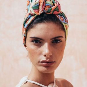 Turbante Tricolores Bohemio Salvaje