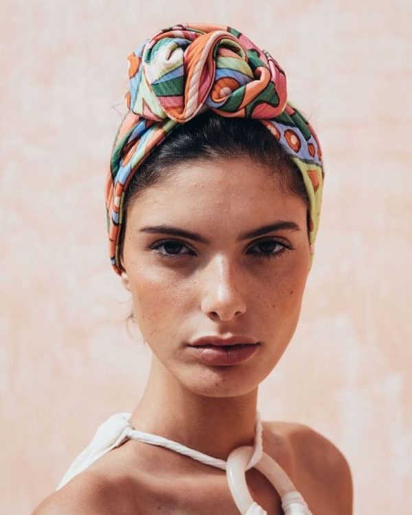 Turbante Tricolores Bohemio Salvaje
